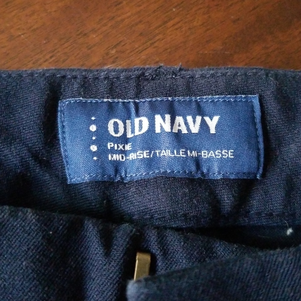 Navy Blue Capri's
